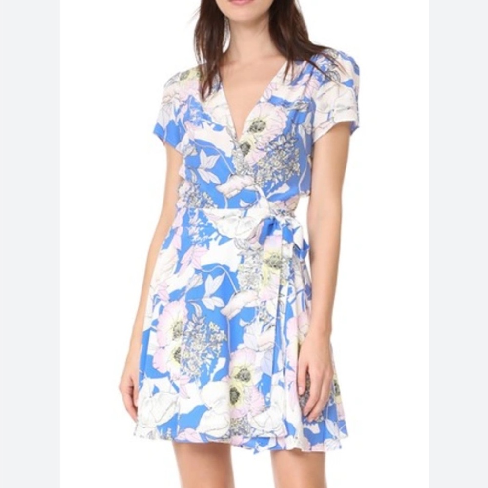 Yumi Kim Kennedy Bora Bora Floral 100% Silk Dress Medium